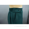 Gonna elastica a fessura tasca casual da donna